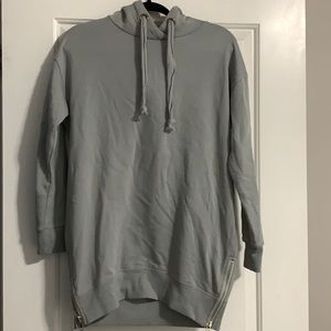 ZIPPER SWEATER DRESS